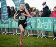 5 March 2016; Rebecca Wallace, Wallace HS, Lisburn, Co. Antrim, in action during the junior girls 2500m event at the GloHealth All-Ireland Schools and Irish Universities Cross Country Championships. Showgrounds, Sligo. Picture credit: Sam Barnes / SPORTSFILE