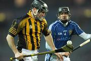 13 February 2010; Ollie O'Connor, St Lachtain's, in action against Stephen Morrison, St Gall's. AIB GAA Hurling All-Ireland Intermediate Club Championship Final, St Gall's, Antrim v St Lachtain's, Kilkenny, Croke Park, Dublin. Photo by Sportsfile