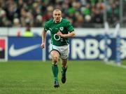 13 February 2010; Keith Earls, Ireland. RBS Six Nations Rugby Championship, France v Ireland, Stade de France, Saint Denis, Paris, France. Picture credit: Brian Lawless / SPORTSFILE