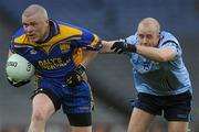 14 February 2010; Fergus Clifford, Spa, in action against Martin Murray, Cookstown Fr Rocks. AIB GAA Football All-Ireland Intermediate Club Championship Final, Cookstown Fr Rocks, Tyrone, v Spa, Kerry, Croke Park, Dublin. Picture credit: Stephen McCarthy / SPORTSFILE