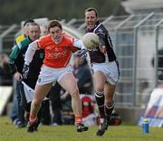 14 February 2010; Damien Healy, Westmeath, in action against Charlie Vernon, Armagh. Allianz National Football League, Division 2, Round 2, Armagh v Westmeath, St Oliver Plunkett Park, Crossmaglen, Co. Armagh. Photo by Sportsfile