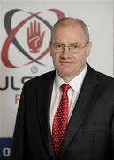 16 February 2010; Shane Logan is introduced as the new Ulster Rugby Chief Executive. Bank of Ireland, Belfast. Picture credit: Oliver McVeigh / SPORTSFILE