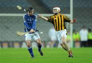 13 February 2010; Kieran McGourty, St Gall's, in action against Robbie Dowling, St Lachtain's. AIB GAA Hurling All-Ireland Intermediate Club Championship Final, St Gall's, Antrim v St Lachtain's, Kilkenny, Croke Park, Dublin. Photo by Sportsfile