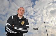 18 February 2010; Glen Crowe, Sporting Fingal FC, during a pre-season media mixed zone. ALSAA Club, Old Dublin Airport Road, Dublin. Picture credit: Brian Lawless / SPORTSFILE