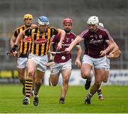 6 March 2016; T J Reid, Kilkenny, in action against Iarla Tannian, Galway, Allianz Hurling League, Division 1A, Round 3, Kilkenny v Galway. Nowlan Park, Kilkenny. Picture credit: Ray McManus / SPORTSFILE