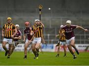6 March 2016; T J Reid, Kilkenny, in action against Paul Hoban, Galway. Allianz Hurling League, Division 1A, Round 3, Kilkenny v Galway. Nowlan Park, Kilkenny. Picture credit: Ray McManus / SPORTSFILE