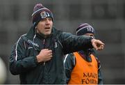 6 March 2016; Kevin Walsh, Galway manager. Allianz Football League, Division 2, Round 4, Galway v Meath, Pearse Stadium, Galway. Picture credit: Ray Ryan / SPORTSFILE