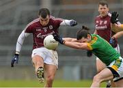 6 March 2016; Paul Conroy, Galway, in action against Cillian O'SullEvan, Meath. Allianz Football League, Division 2, Round 4, Galway v Meath, Pearse Stadium, Galway. Picture credit: Ray Ryan / SPORTSFILE