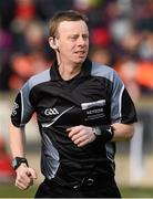 6 March 2016; Referee Joe McQuillan from Cavan. Allianz Football League, Division 1, Round 4, Monaghan v Mayo. St Tiernach's Park, Clones, Co. Monaghan. Picture Credit: Philip Fitzpatrick / SPORTSFILE