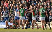6 March 2016; Monaghan and Mayo players tussle. Allianz Football League, Division 1, Round 4, Monaghan v Mayo. St Tiernach's Park, Clones, Co. Monaghan. Picture Credit: Philip Fitzpatrick / SPORTSFILE