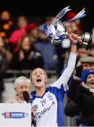6 March 2016; Milford captain Sarah Sexton lifts the cup after the game. AIB All-Ireland Senior Camogie Club Championship Final 2015, Milford v Killimor. Croke Park, Dublin. Picture credit: Piaras Ó Mídheach / SPORTSFILE