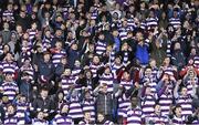 6 March 2016; Clongowes Wood College supporters. Bank of Ireland Leinster Schools Junior Cup, Semi-Final, Clongowes Wood College v St Michael's College. Donnybrook Stadium, Donnybrook, Dublin. Picture credit: Cody Glenn / SPORTSFILE