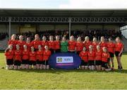 7 March 2016; The John The Baptist CS, Limerick, squad before the game. Lidl All Ireland Senior B Post Primary Schools Championship Final. Holy Rosary College Mountbellew, Galway, v John The Baptist CS, Limerick. Gort GAA, Gort, Co. Galway. Picture credit: Piaras Ó Mídheach / SPORTSFILE