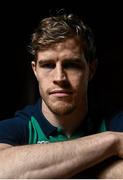7 March 2016; Ireland's Andrew Trimble poses for a portrait following a press conference. Ireland Rugby Press Conference. Carton House, Maynooth, Co. Kildare. Picture credit: Ramsey Cardy / SPORTSFILE
