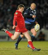 20 February 2010; Rhys Priestland, Scarlets. Celtic League, Leinster v Scarlets. RDS, Dublin. Picture credit: Stephen McCarthy / SPORTSFILE