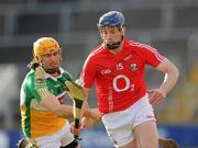 21 February 2010; Patrick Horgan, Cork, in action against Ger Oakley, Offaly. Allianz GAA Hurling National League Division 1 Round 1, Cork v Offaly. Pairc Ui Chaoimh, Cork. Picture credit: Ray McManus / SPORTSFILE