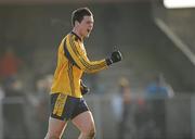 21 February 2010; Donal Shine, Dublin City University, celebrates at the end of the game. O'Byrne Cup Final, Louth v Dublin City University. Dowdallshill, Dundalk, Co. Louth. Photo by Sportsfile