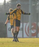 21 February 2010; Shane Roche, Dublin City University, celebrates after scoring his side's winning point. O'Byrne Cup Final, Louth v Dublin City University. Dowdallshill, Dundalk, Co. Louth. Photo by Sportsfile