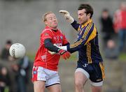 21 February 2010; Michael Boyle, Dublin City University, in action against JP Rooney, Louth. O'Byrne Cup Final, Louth v Dublin City University. Dowdallshill, Dundalk, Co. Louth. Photo by Sportsfile