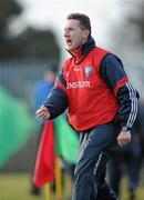 21 February 2010; Louth manager Peter Fitzpatrick during the game. O'Byrne Cup Final, Louth v Dublin City University. Dowdallshill, Dundalk, Co. Louth. Photo by Sportsfile