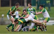 6 March 2016; Players from both sides tussle off the ball. Allianz Football League, Division 1, Round 4, Kerry v Donegal. Austin Stack Park, Tralee, Co. Kerry. Picture credit: Brendan Moran / SPORTSFILE