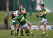 6 March 2016; Michael Murphy, Donegal, and Kieran Donaghy, Kerry, get involved in a tussle for the ball after the referee's whistle was blown. Allianz Football League, Division 1, Round 4, Kerry v Donegal. Austin Stack Park, Tralee, Co. Kerry. Picture credit: Brendan Moran / SPORTSFILE