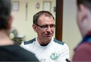 8 March 2016; Shamrock Rovers manager Pat Fenlon during a press conference. Tallaght Stadium, Tallaght, Co. Dublin. Picture credit: Sam Barnes / SPORTSFILE