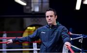 9 March 2016; Boxer Darren O'Neill poses for a portrait before an IABA High Performance Squad training session. National Boxing Stadium, Dublin. Picture credit: Piaras Ó Mídheach / SPORTSFILE