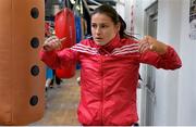 9 March 2016; Katie Taylor during training at the IABA High Performance Squad training session. National Boxing Stadium, Dublin. Picture credit: Cody Glenn / SPORTSFILE
