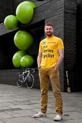 10 March 2016; Pictured at the launch of the 2016 An Post Cycle Series is retired Kilkenny hurler and Sligo Ambassador for the An Post Cycle Series, Richie Power. Five events will be held across the country, monthly between May and September, starting with the An Post Yeats Tour of Sligo on the May Bank Holiday Weekend 30th April and 1st of May. Visit www.anpost.ie/cycling for more information on how to sign up. Dublin city centre. Picture credit: Ramsey Cardy / SPORTSFILE