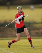 21 February 2010; Orla Cotter, UCC. Ashbourne Cup Final Waterford Institute of Technology v University College Cork. Cork Institute of Technology, Cork. Picture credit: Stephen McCarthy / SPORTSFILE