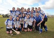 21 February 2010; The DIT team celebrate their Pucell Cup victory over IT Tralee. Purcell Cup Final, Dublin Institute of Technology v Institute of Technology Tralee. Cork Institute of Technology, Cork. Picture credit: Stephen McCarthy / SPORTSFILE