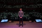 11 March 2016; Shane Curran, Chairman of the Terenure College Student Committee, at the 10th Annual Terenure College ‘Leaders On Our Level’ at the Convention Centre. The event, completely organised by the transition year students of Terenure College in Dublin, saw a series of speakers inspire and motivate the 2000 students in attendance. Special guests included adventurer Mark Pollock, musician and author Bressie, ex Ireland Women’s Rugby Captain Fiona Coghlan, Kerry footballing Legend Colm Cooper, Fiona Carey, Director of Operations, Microsoft, sports psychologist Enda McNulty, Michael Carey, Chairman, Bord Bia, Donna Reilly, HR Business Partner, AIB, Fr. Peter McVerry and Bernard Byrne, Chief Executive, AIB. Convention Centre, Dublin.  Picture credit: Ramsey Cardy / SPORTSFILE