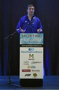 12 March 2016; Kenny Egan, a Silver Medallist at the 2008 Beijing Olympics, the during 'The Olympic Journey' presentation at the Sporting Excellence Conference in the Breaffy House Resort, Castlebar, Mayo. Picture credit: Ray McManus / SPORTSFILE