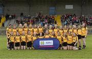 12 March 2016; The Scoil Phobail Sliabh Luachra, Rathmore, Kerry, squad. Lidl All Ireland Junior C Post Primary Schools Championship Final 2016, Mercy S.S. Ballymahon, Longford v Scoil Phobail Sliabh Luachra, Rathmore, Kerry. MacDonagh Park, Nenagh, Tipperary. Picture credit: Matt Browne / SPORTSFILE