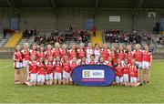 12 March 2016; The Mercy S.S. Ballymahon, Longford, Squad. Lidl All Ireland Junior C Post Primary Schools Championship Final 2016, Mercy S.S. Ballymahon, Longford v Scoil Phobail Sliabh Luachra, Rathmore, Kerry. MacDonagh Park, Nenagh, Tipperary. Picture credit: Matt Browne / SPORTSFILE