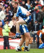 5 August 2007; Waterford's Aidan Kearney, right, celebrates with Stephen Molumphy after the final whistle. Guinness All-Ireland Hurling Championship Quater-Final Replay, Cork v Waterford, Croke Park, Dublin. Picture credit; Matt Browne / SPORTSFILE