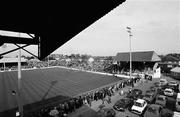 12 April 1987; A general view of Glenmalure Park during the final match to be played at the venue. Shamrock Rovers v Sligo Rovers, League of Ireland, First Division, Glenmalure Park, Milltown, Dublin. Picture credit: Ray McManus / SPORTSFILE
