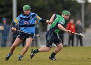 25 February 2010; Sean Collins, LIT, in action against Ciaran Lyng, UCD. Ulster Bank Fitzgibbon Cup Quarter-Final, Limerick Institute of Technology v University College Dublin, University of Limerick, Limerick. Picture credit: Diarmuid Greene / SPORTSFILE