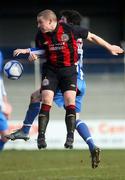 27 February 2010; Anthony Murphy, Bohemians, in action against Gareth Tommons, Coleraine. Setanta Cup, Bohemians v Coleraine, The Showgrounds, Coleraine, Co. Derry. Picture credit: Colm O'Reilly / SPORTSFILE