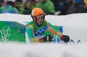 27 February 2010; Shane O'Connor, Ireland, in action during the Alpine Skiing, Men's Slalom, at The Whistler Olympic Park, Whistler. Vancouver Winter Olympics, Canada. Picture credit: Tim Clayton / SPORTSFILE