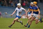 6 March 2016; Shane Bennett, Waterford, in action against Barry Heffernan and Brendan Maher, Tipperary. Allianz Hurling League, Division 1A, Round 3, Tipperary v Waterford. Semple Stadium, Thurles, Co. Tipperary. Picture credit: Matt Browne / SPORTSFILE