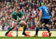 12 March 2016; Finlay Bealham, Ireland, in action against Francesco Minto, Italy. RBS Six Nations Rugby Championship, Ireland v Italy. Aviva Stadium, Lansdowne Road, Dublin. Picture credit: Ramsey Cardy / SPORTSFILE