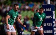 12 March 2016; Robbie Henshaw, left, and Jared Payne, Ireland. RBS Six Nations Rugby Championship, Ireland v Italy. Aviva Stadium, Lansdowne Road, Dublin. Picture credit: Ramsey Cardy / SPORTSFILE