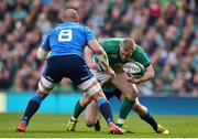 12 March 2016; Keith Earls, Ireland, in action against Italy. RBS Six Nations Rugby Championship, Ireland v Italy. Aviva Stadium, Lansdowne Road, Dublin. Picture credit: Ramsey Cardy / SPORTSFILE