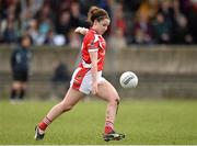 12 March 2016; Aisling McCormack, Mercy S.S. Ballymahon, Longford. Lidl All Ireland Junior C Post Primary Schools Championship Final 2016, Mercy S.S. Ballymahon, Longford v Scoil Phobail Sliabh Luachra, Rathmore, Kerry. MacDonagh Park, Nenagh, Tipperary. Picture credit: Matt Browne / SPORTSFILE