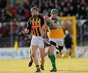 28 February 2010; Aidan Fogarty, Kilkenny, in action against Diarmuid Horan, Offaly. Allianz GAA Hurling National League Division 1 Round 2, Kilkenny v Offaly, Nowlan Park, Kilkenny. Picture credit: Ray McManus / SPORTSFILE