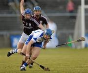 28 February 2010; Michael Walsh, Waterford, in action against Cyril Donnellan, Galway. Allianz GAA National Hurling League Division 1 Round 2, Galway v Waterford, Pearse Stadium, Galway. Picture credit: Ray Ryan / SPORTSFILE