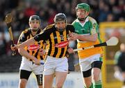 28 February 2010; Aidan Fogarty, Kilkenny, in action against Diarmuid Horan, Offaly. Allianz GAA Hurling National League Division 1 Round 2, Kilkenny v Offaly, Nowlan Park, Kilkenny. Picture credit: Ray McManus / SPORTSFILE