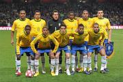 2 March 2010; The Brazil team. International Friendly, Republic of Ireland v Brazil, Emirates Stadium, London, England. Picture credit: Stephen McCarthy / SPORTSFILE
